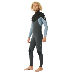 Rip Curl Dawn Patrol 5/3mm Chest Zip Winter Wetsuit -Mineral Blue