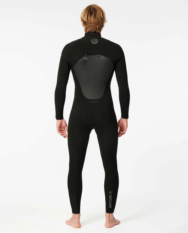 Rip Curl Flashbomb 32 Chest Zip Mens Steamer - Black