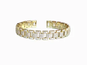 Ritz Gold Cuff Bracelet