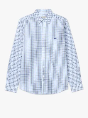 R.M. Williams Collins Shirt - Pale Blue/White/Navy