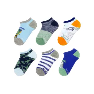 Robeez Socks 6pk - Roaring Dinos