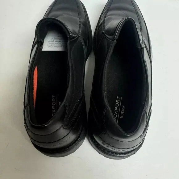 Rockport Mens Style Leader 2 Bike Slip On Black Size 10.5 M