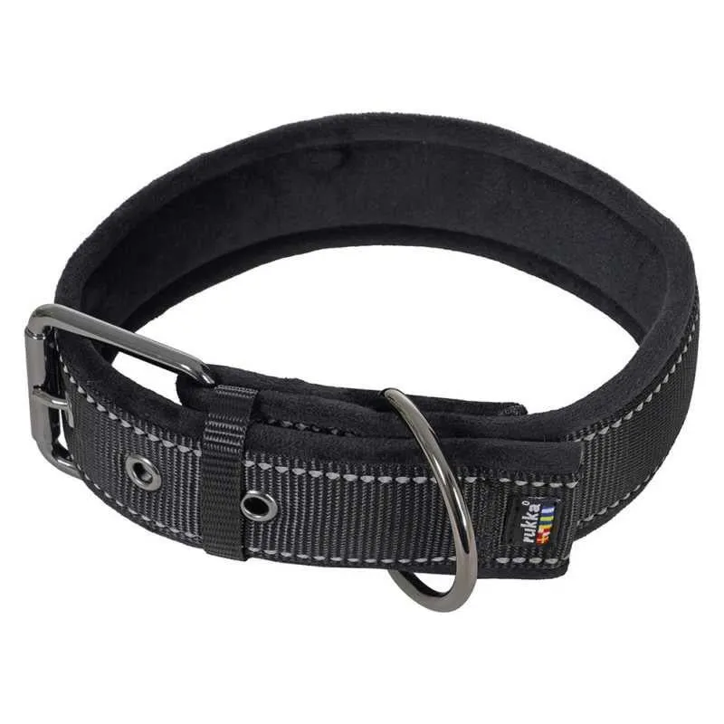 Rukka Pets Dog Form Soft Collar Black