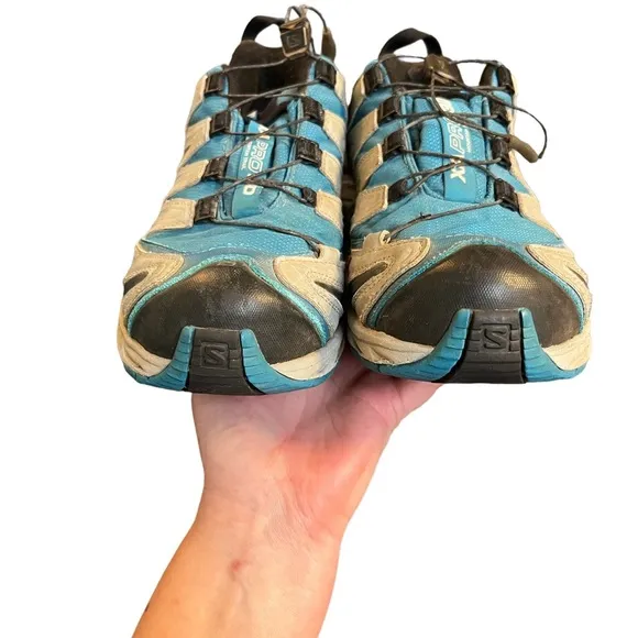 Salomon XA Pro 3D GTX fog-blue/gloo-blue/tonic-green