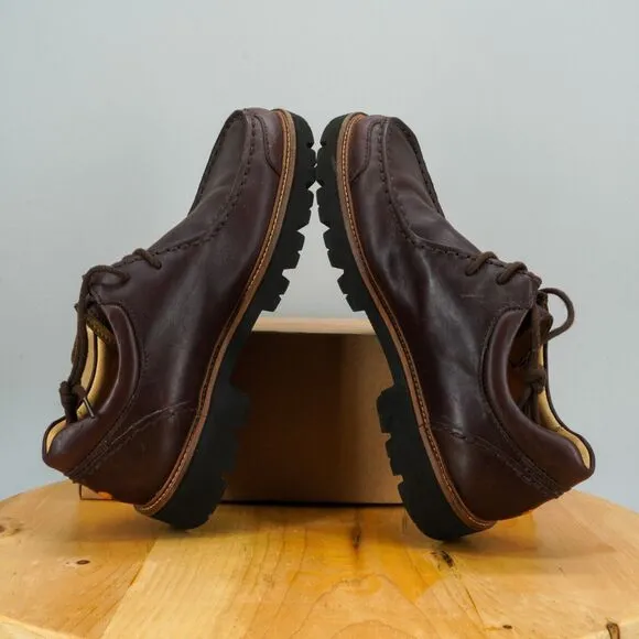 Samuel Hubbard Great North Men's Size 8.5 Shoes Brown Leather Lace-Up Oxford