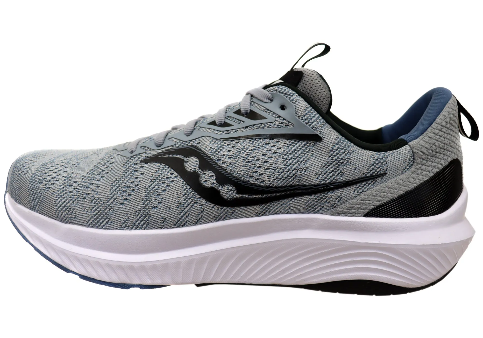Saucony Mens Echelon 9 Wide Fit Comfortable Athletic Shoes