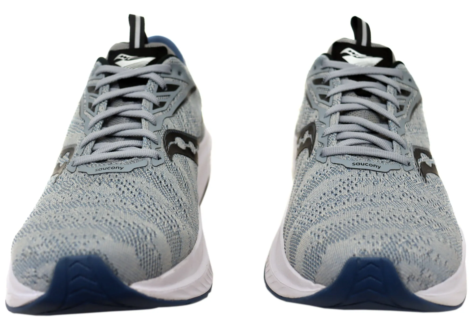 Saucony Mens Echelon 9 Wide Fit Comfortable Athletic Shoes