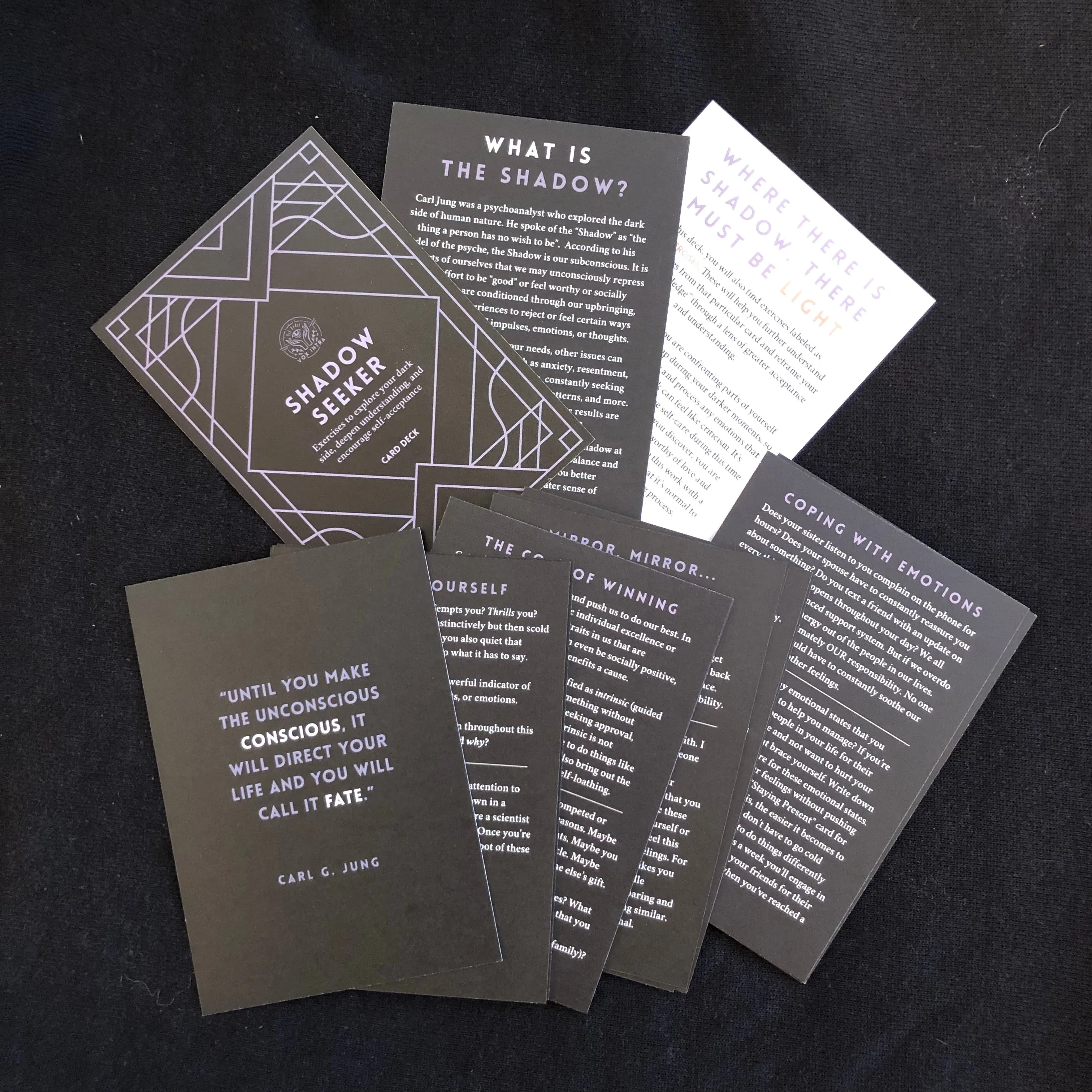 Shadow Seeker or Heart Mender Card Deck
