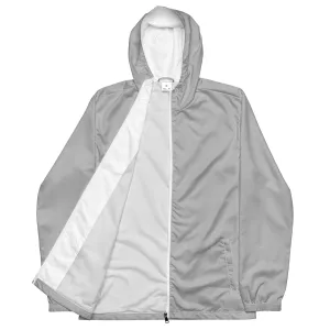 Silver windbreaker