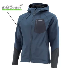 Simms MTS Logo Katafront Hoody Admiral Blue X-Large