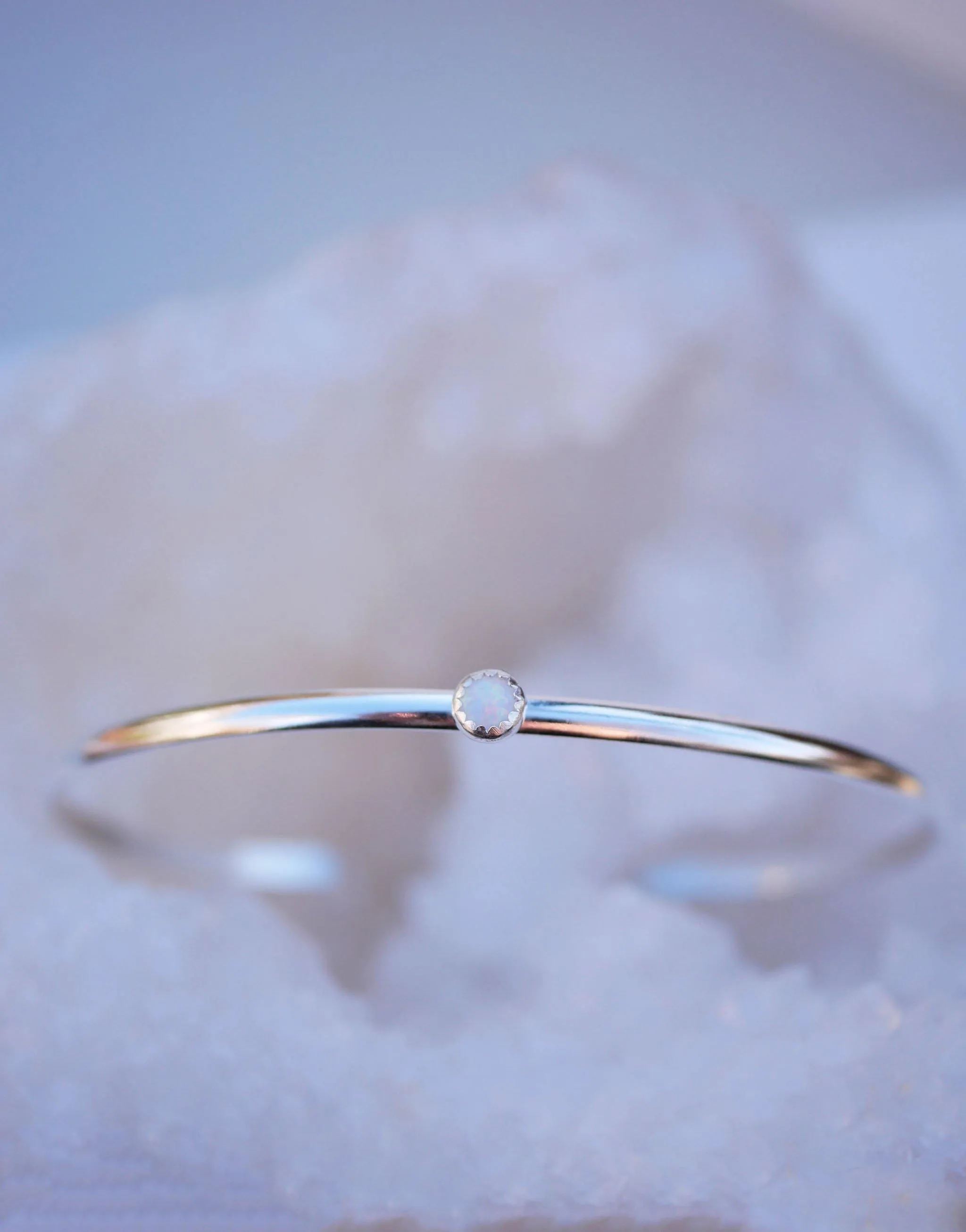 Single Opal Bangle