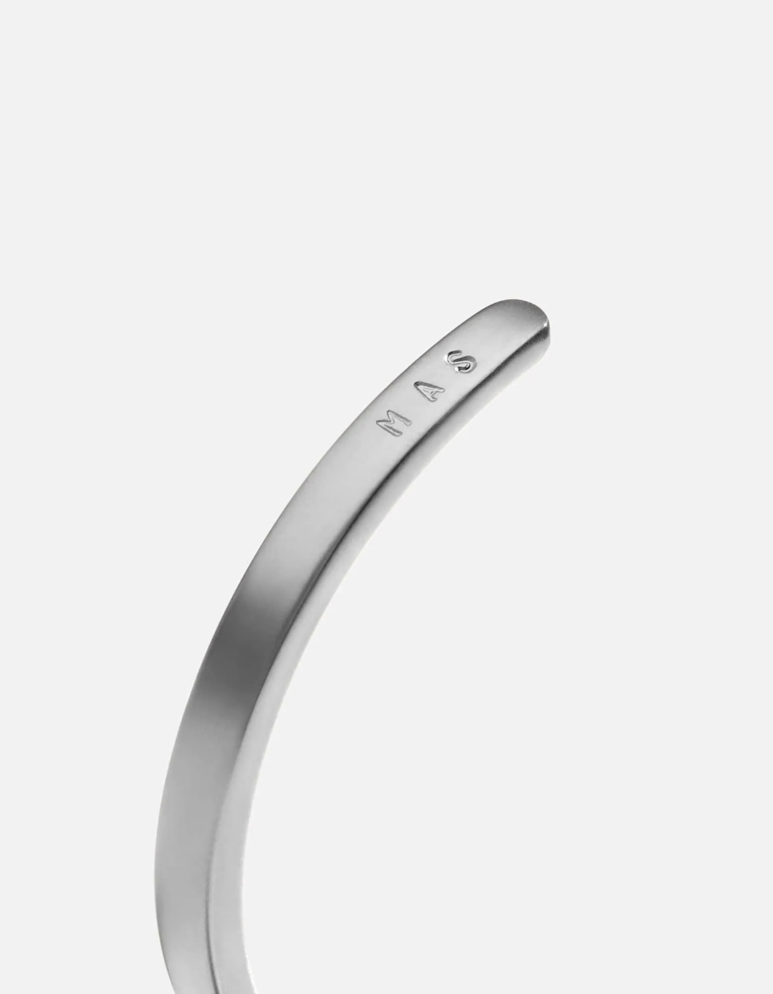 Singular Two-Tone Cuff, Matte Silver/Matte Gold