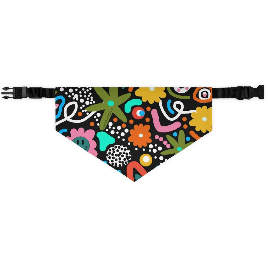 Smiley Pet Bandana Collar by Shelbi Nicole