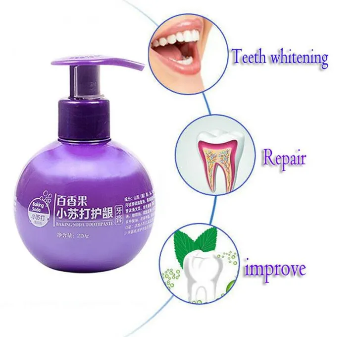 Soda whitening toothpaste
