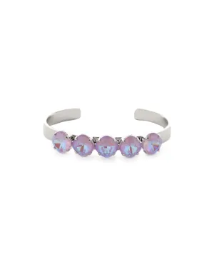 Sorrelli Round Cut Cuff Bracelet - Cotton Candy Clouds