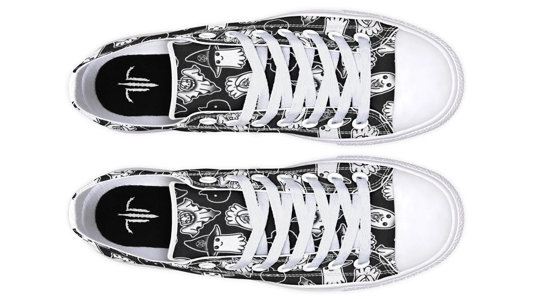 Spooky Ghost Low Tops