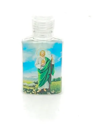St. Jude Holy Water Bottle plastic 1 oz.