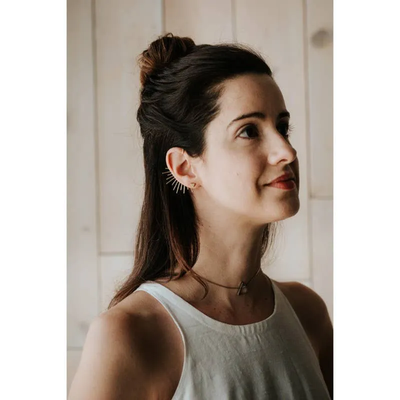 Sun Beam Ear Cuff