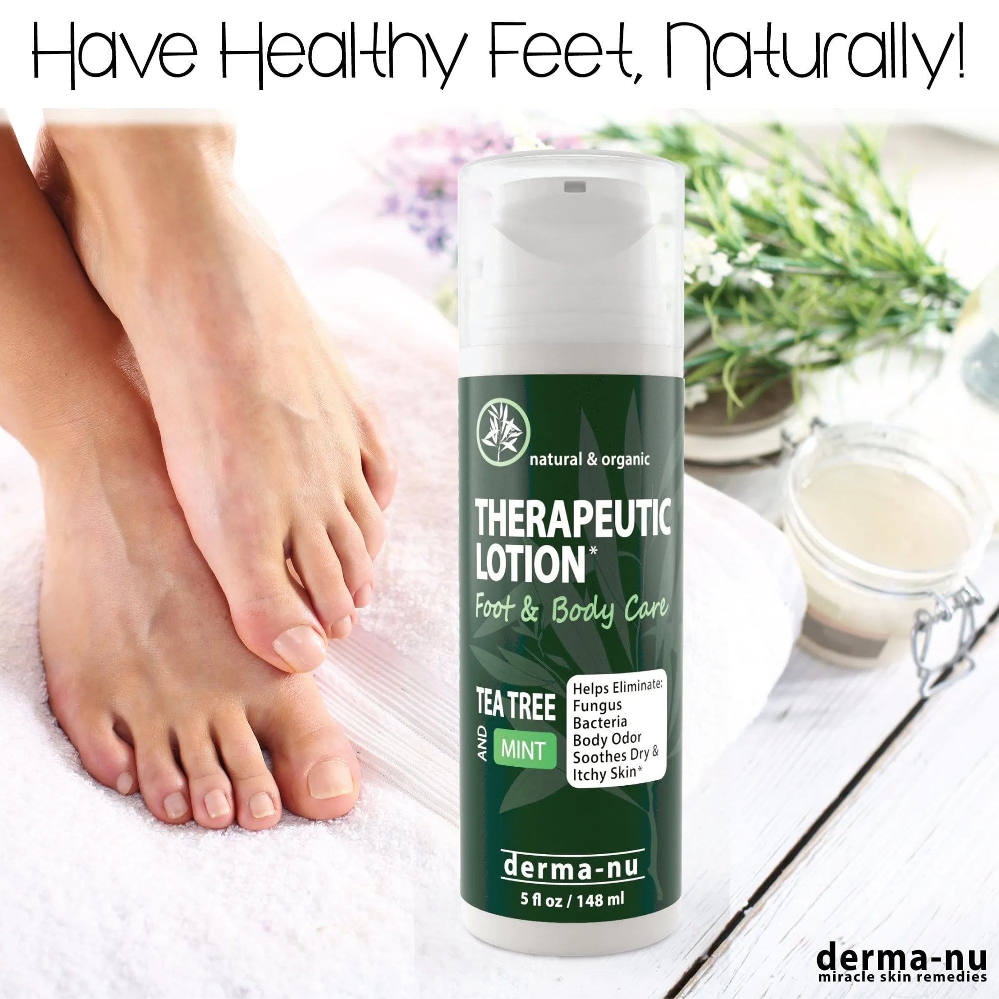 Tea Tree & Mint Therapeutic Lotion