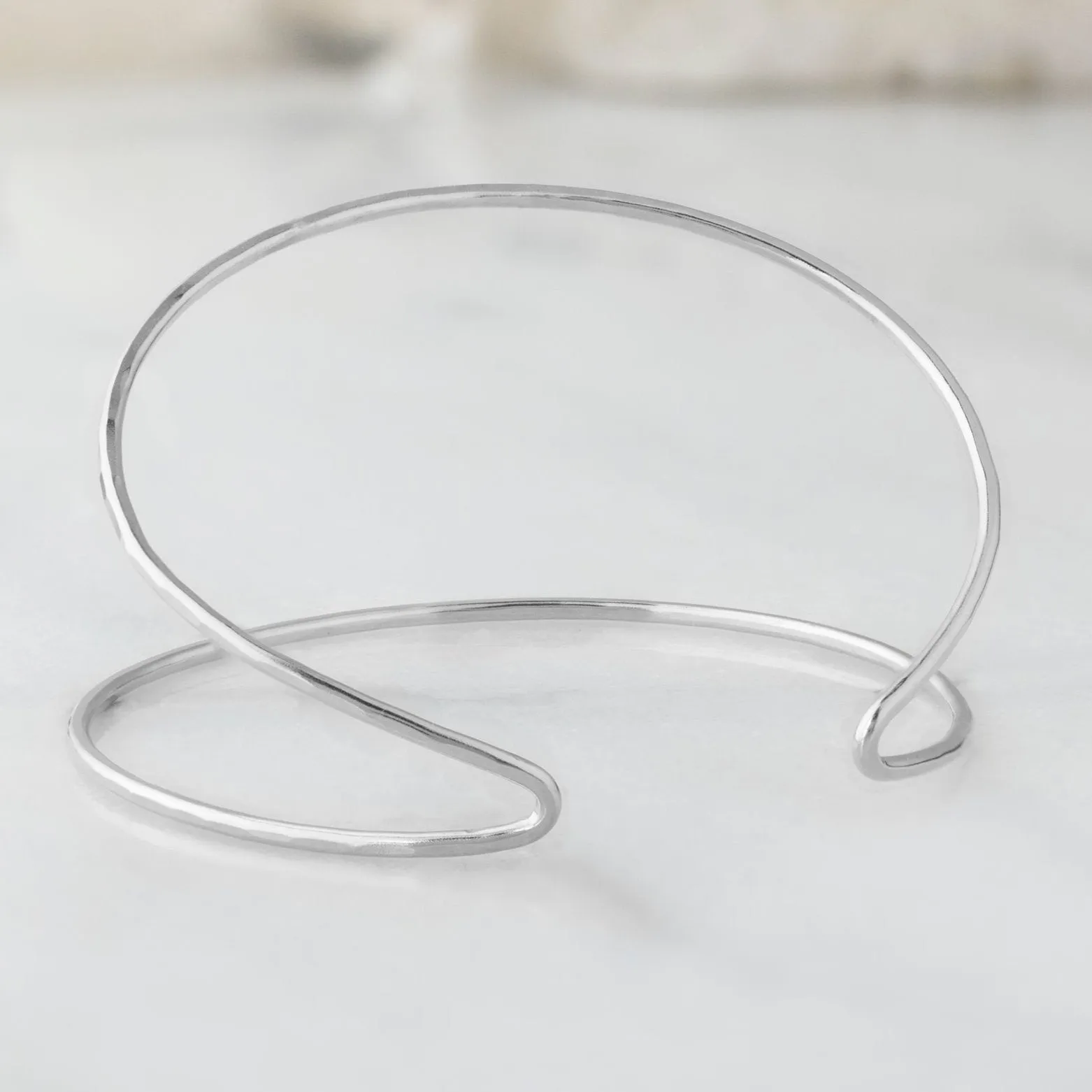 The Arrow Cuff Bracelet | Sterling Silver