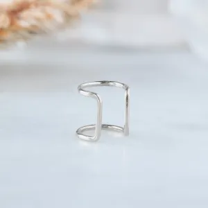 The Column Ear Cuff | Sterling Silver