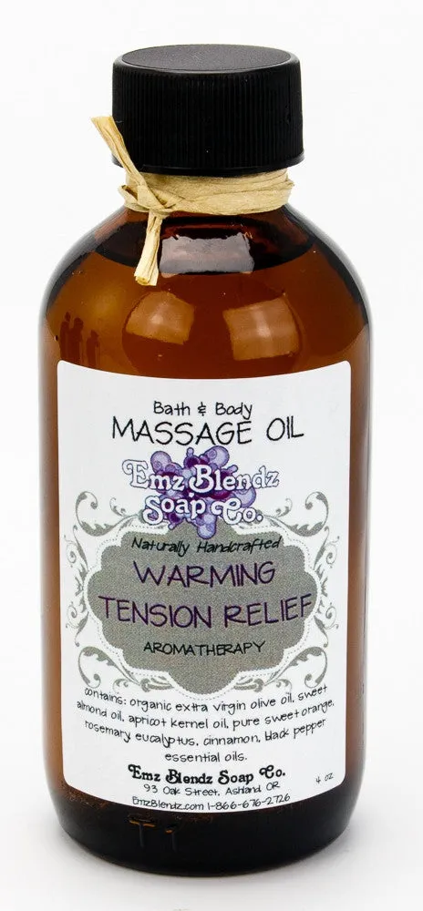 Therapeutic Body Oil Serum | Warming Tension Relief