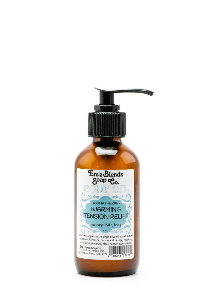 Therapeutic Body Oil Serum | Warming Tension Relief