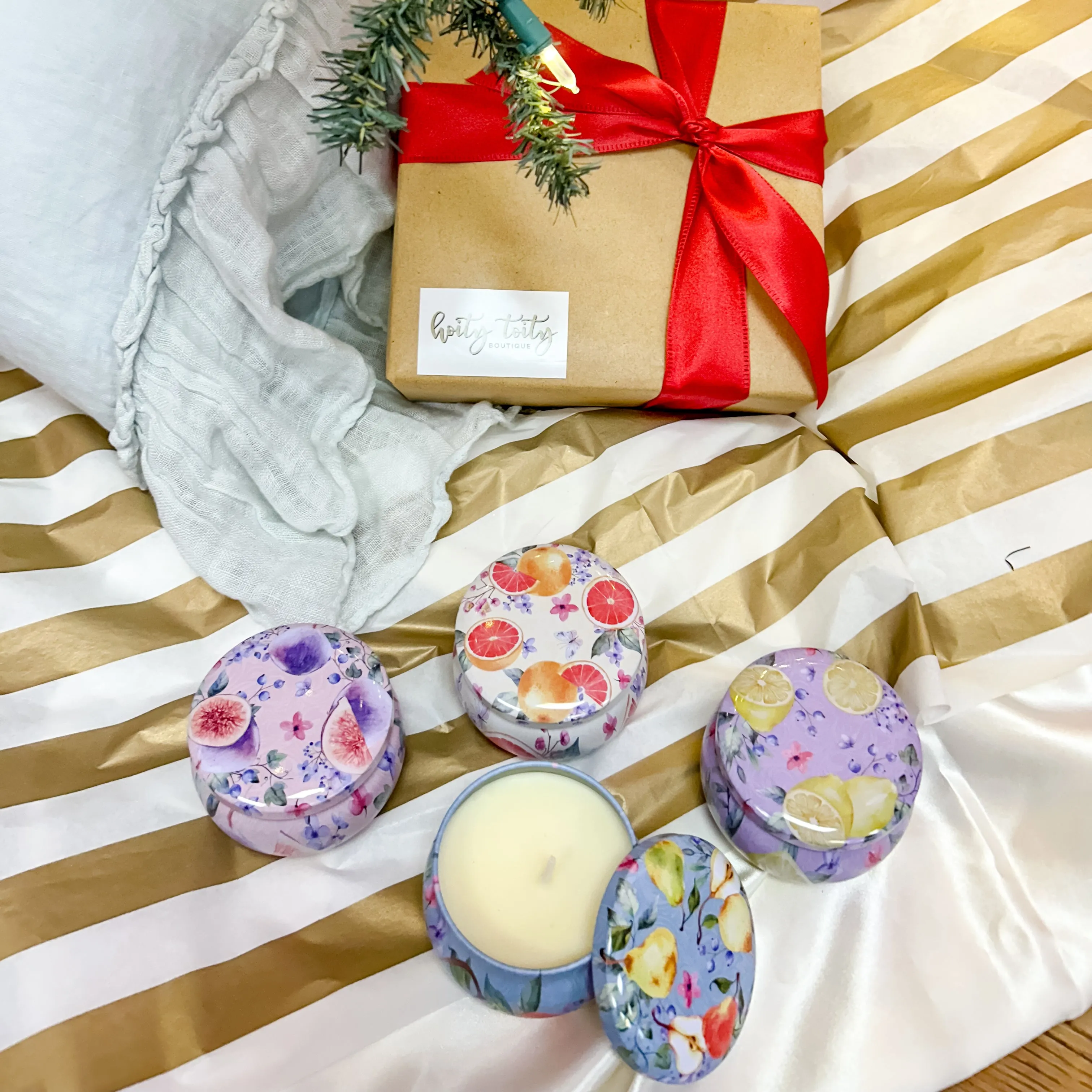 Therapeutic Fruit Candle Set