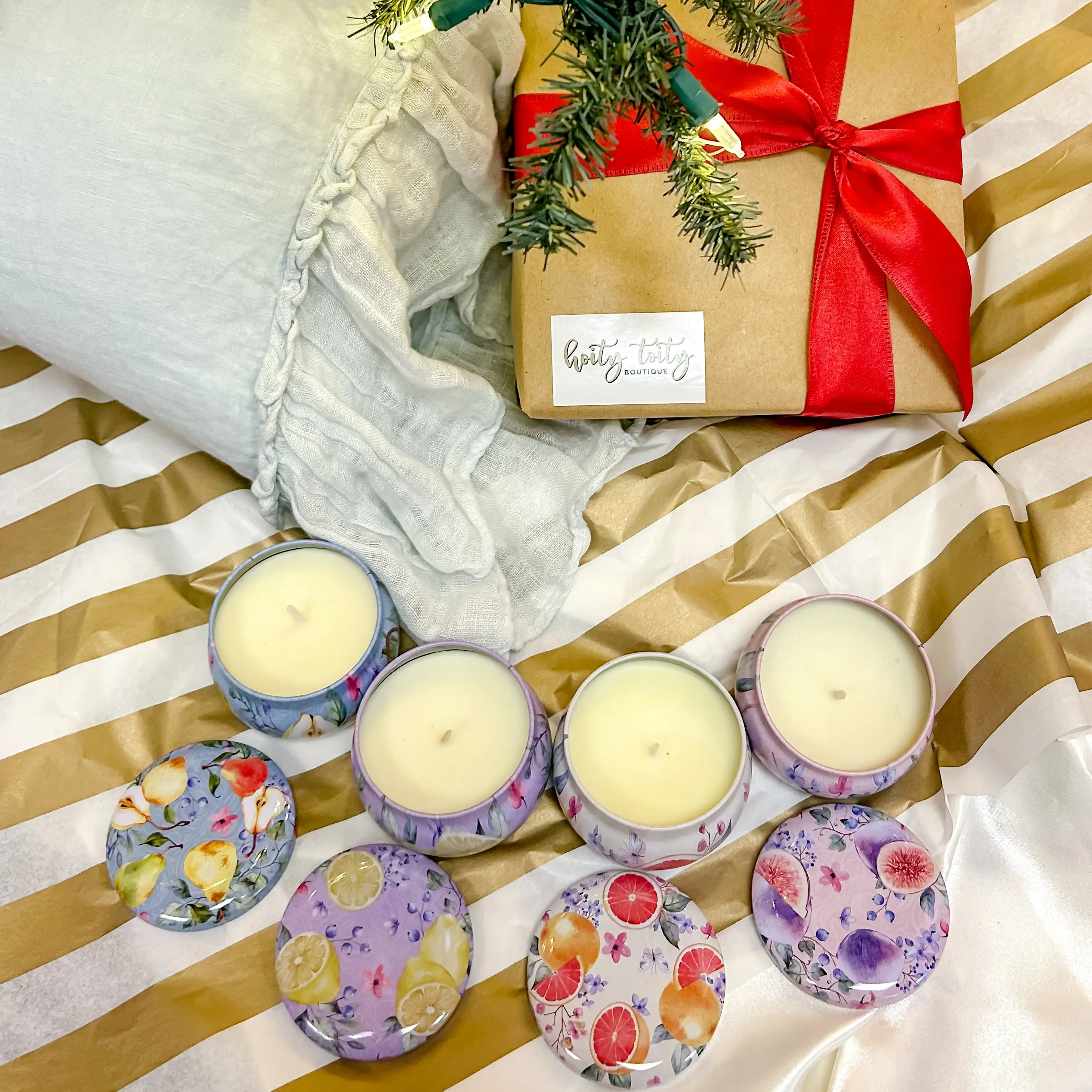 Therapeutic Fruit Candle Set