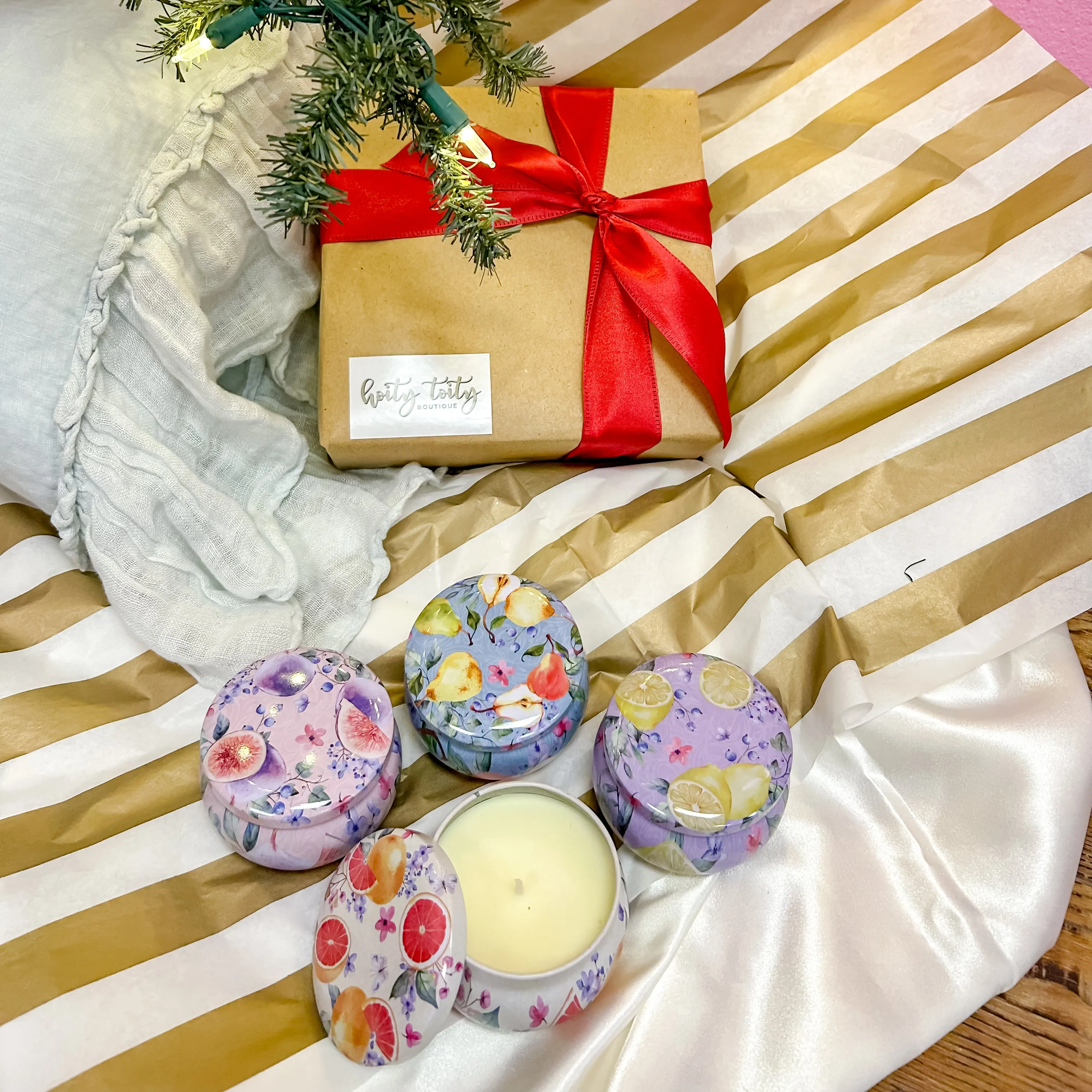 Therapeutic Fruit Candle Set