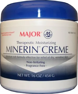 Therapeutic Moisturizing Minerin Creme 16oz for Dry, Sensitive Skin (Pack of 3)