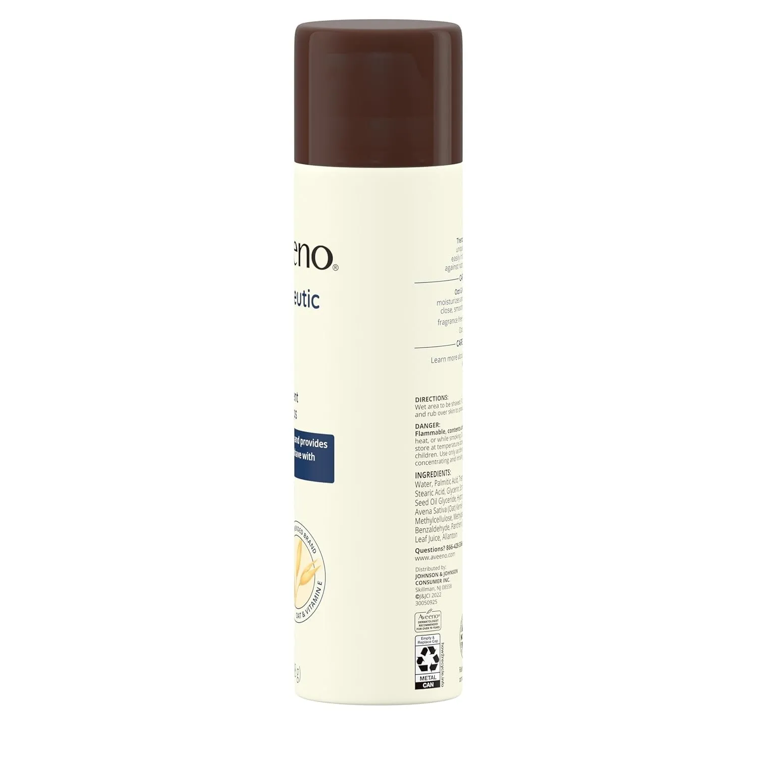 Therapeutic Shave Gel with Oat and Vitamin E to Help Prevent Razor Bumps, Soothes Dry Skin and Provides a Close, Smooth Shave with Less Irritation, Fragrance-Free, 7 Oz