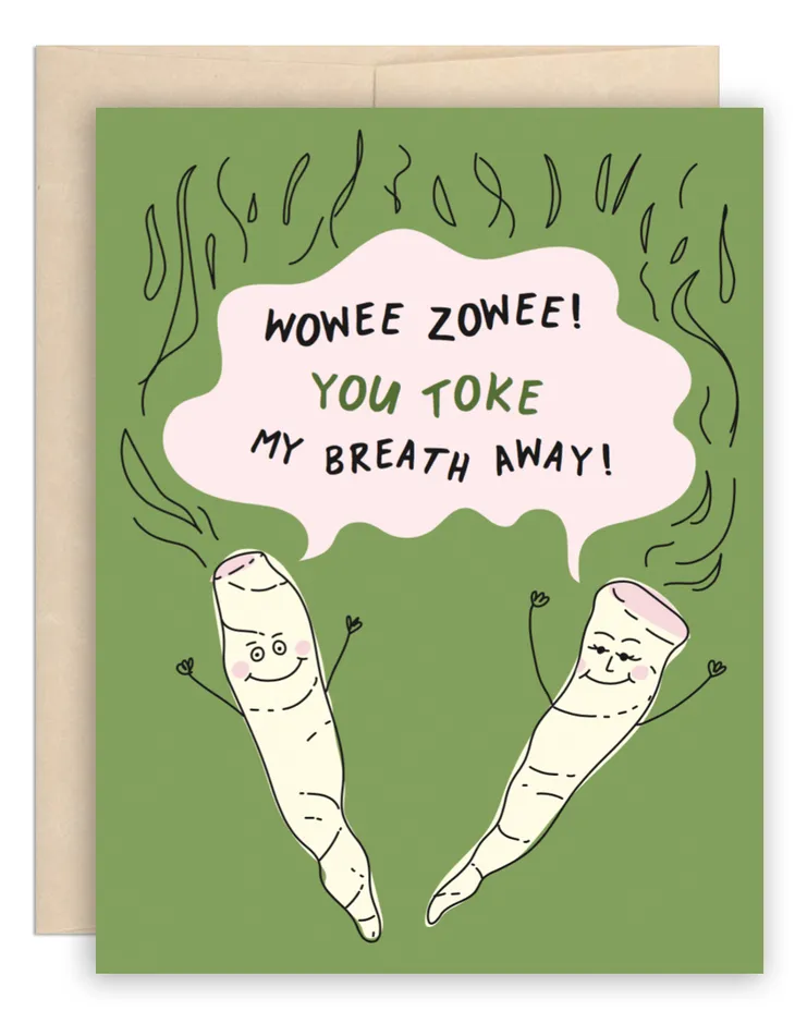 Toke Breath Away Card