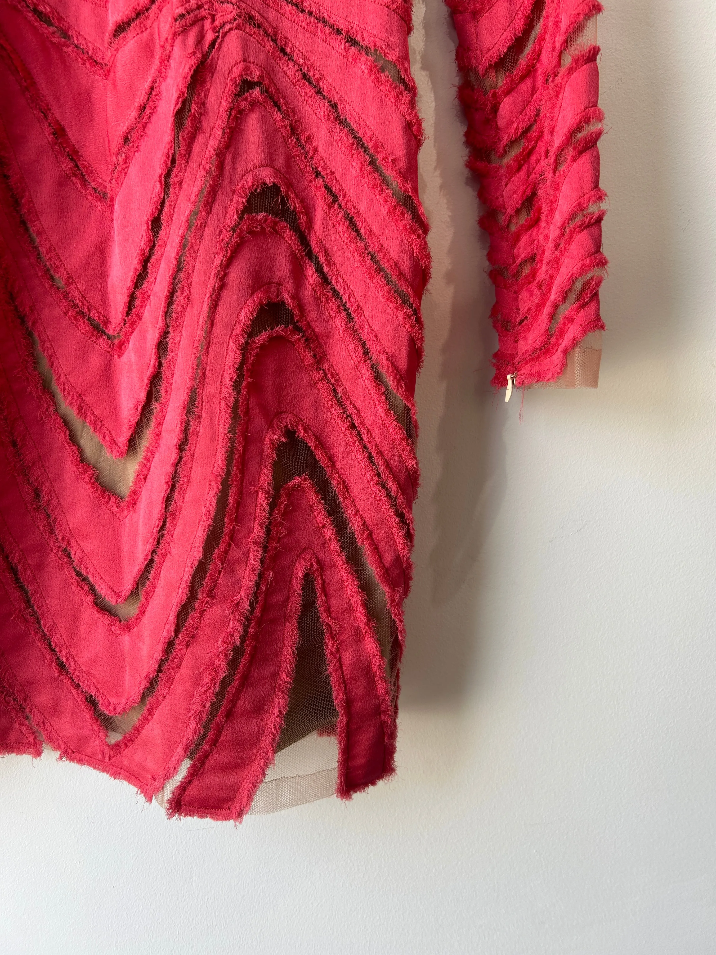Tom Ford Mesh Cutout Mini Dress