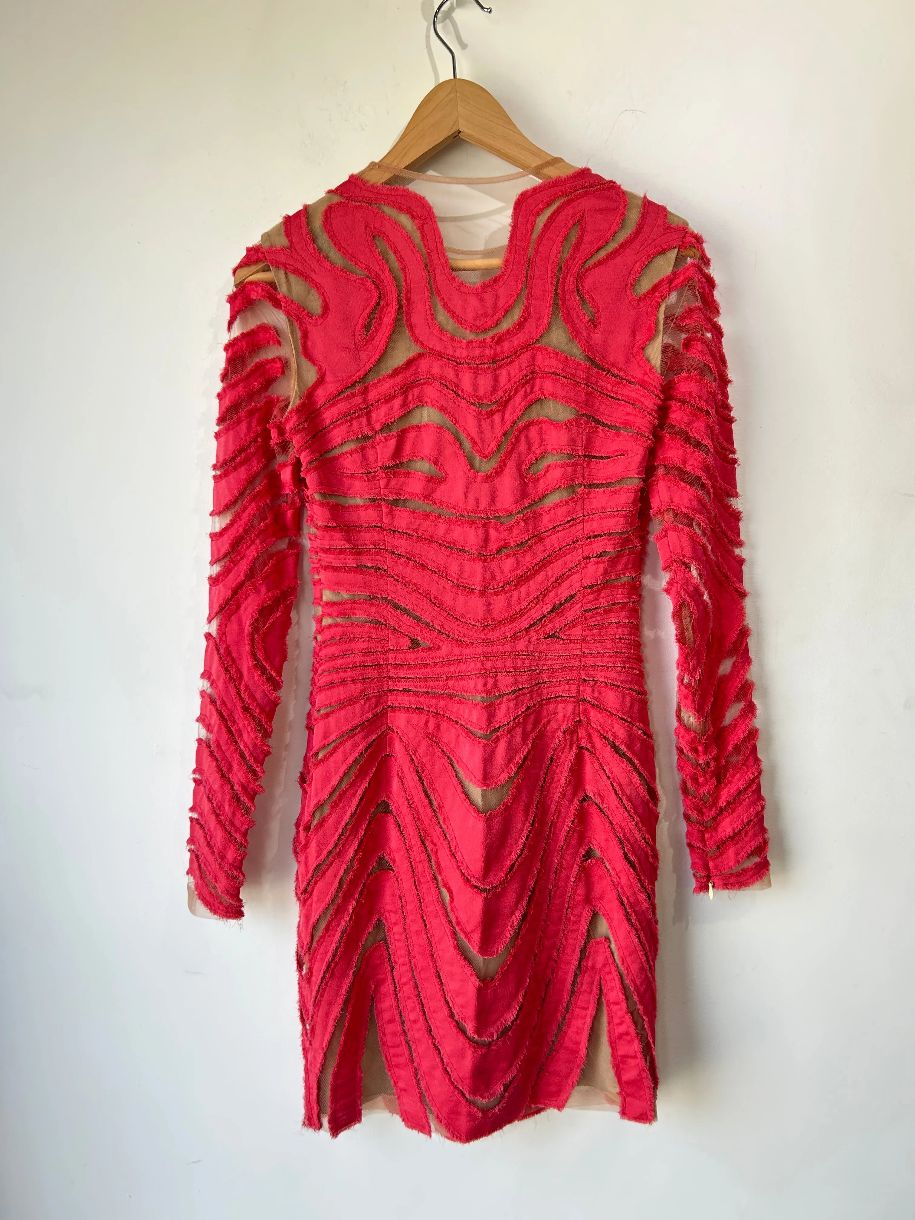 Tom Ford Mesh Cutout Mini Dress