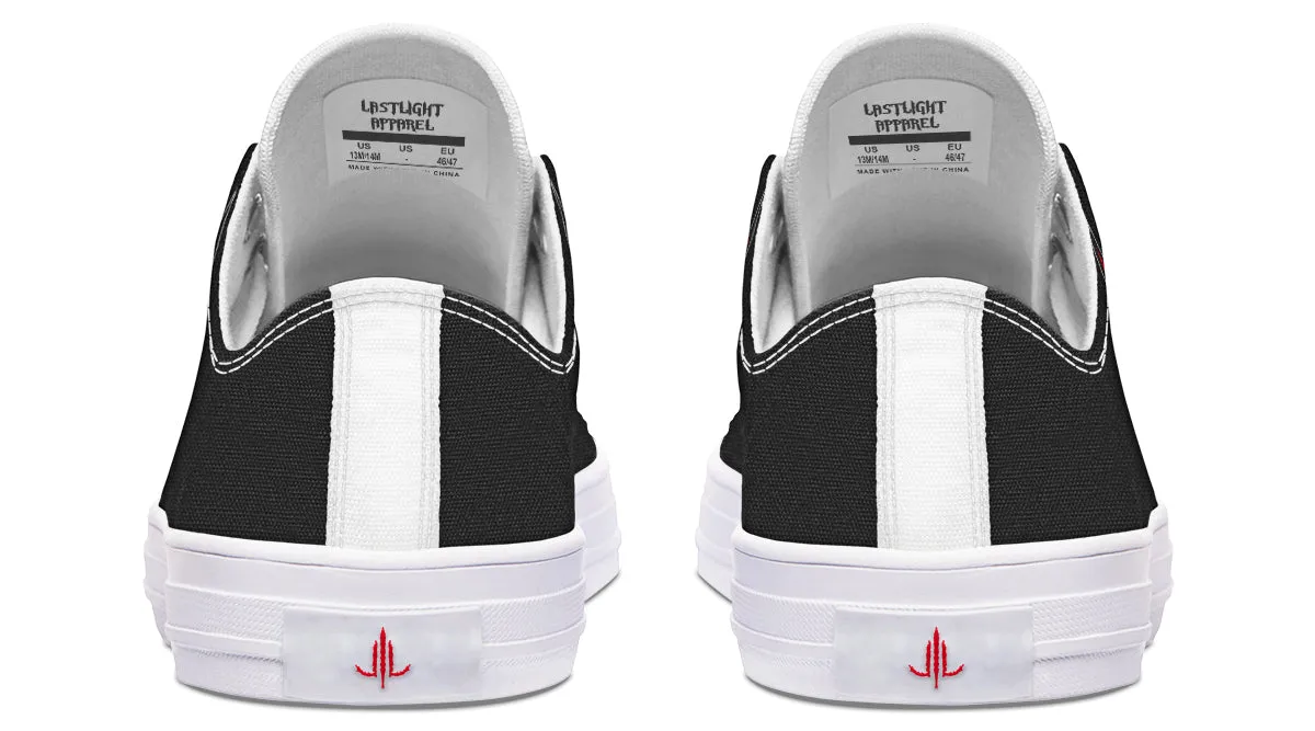 Traditional Bat Low Tops