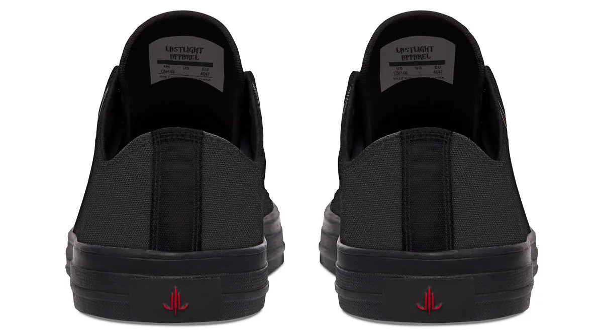 Traditional Bat Low Tops