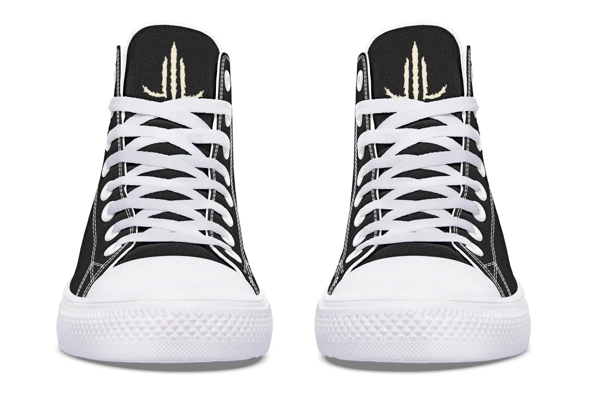 Traditional Rose High Tops