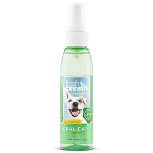 TropiClean Fresh Breath Oral Care Spray for Dogs and Cats, 4oz.