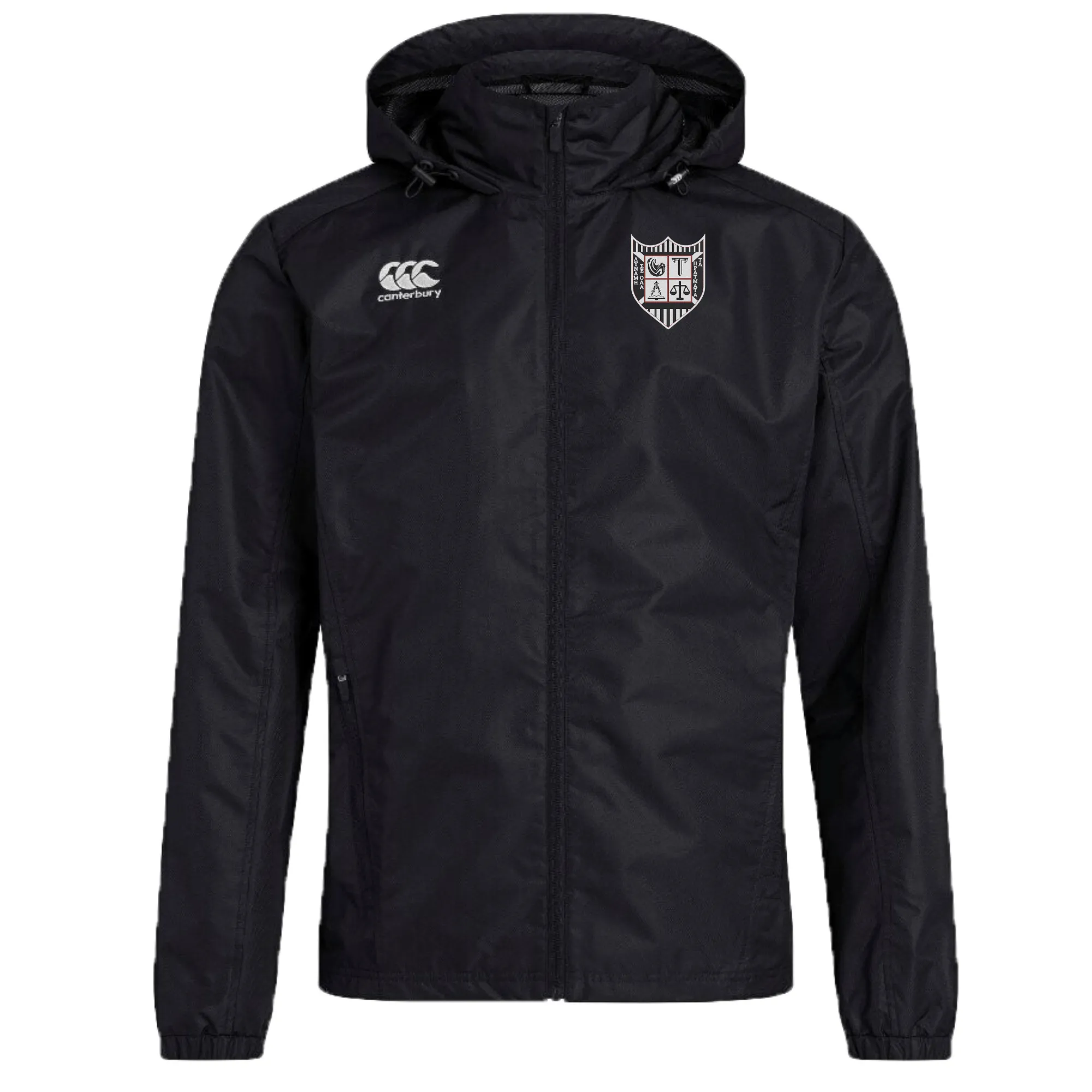 Troy University Rugby Club Vaposhield Full Zip Rain Jacket by Canterbury