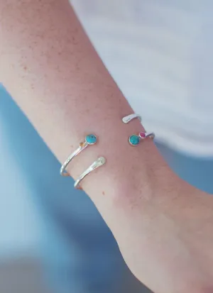 Turquoise Gem Cuff