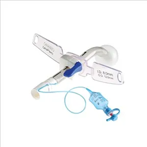 Uniperc Tracheostomy Tube with Adjustable Flange | Cuffed | Single