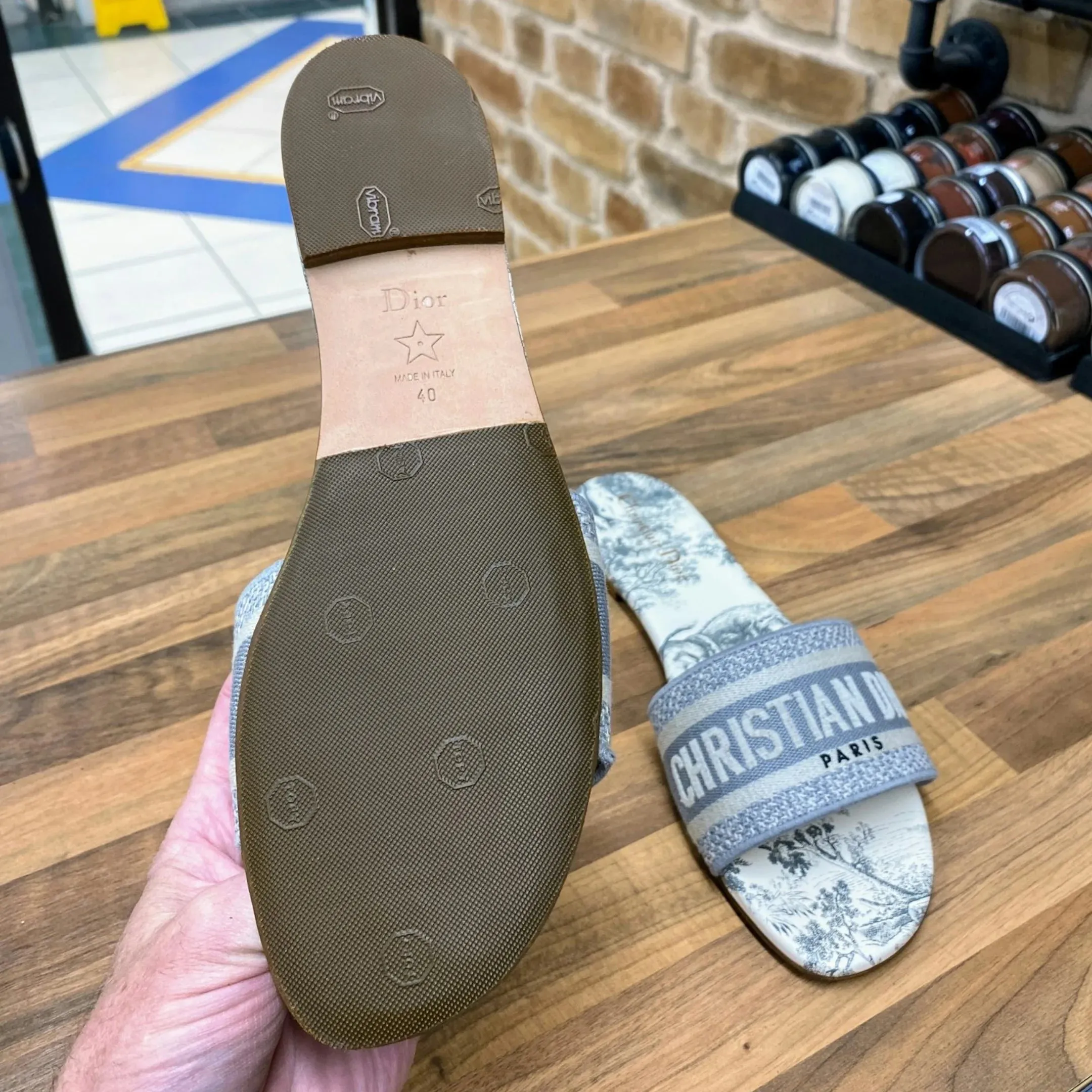 Vibram or Topy Protection Soles on Gucci, Christian Dior, Christian Louboutin, Jimmy Choo etc