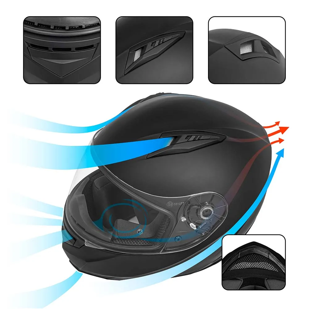 VX Full Face Black / Matte