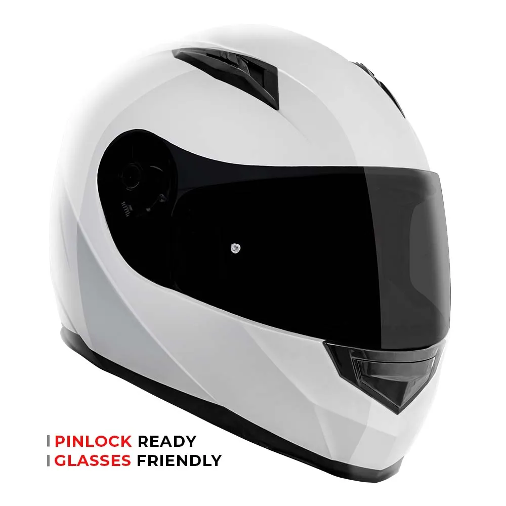 VX Full Face White / Gloss