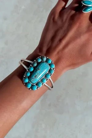 Waylen Cuff Turquoise Bracelet