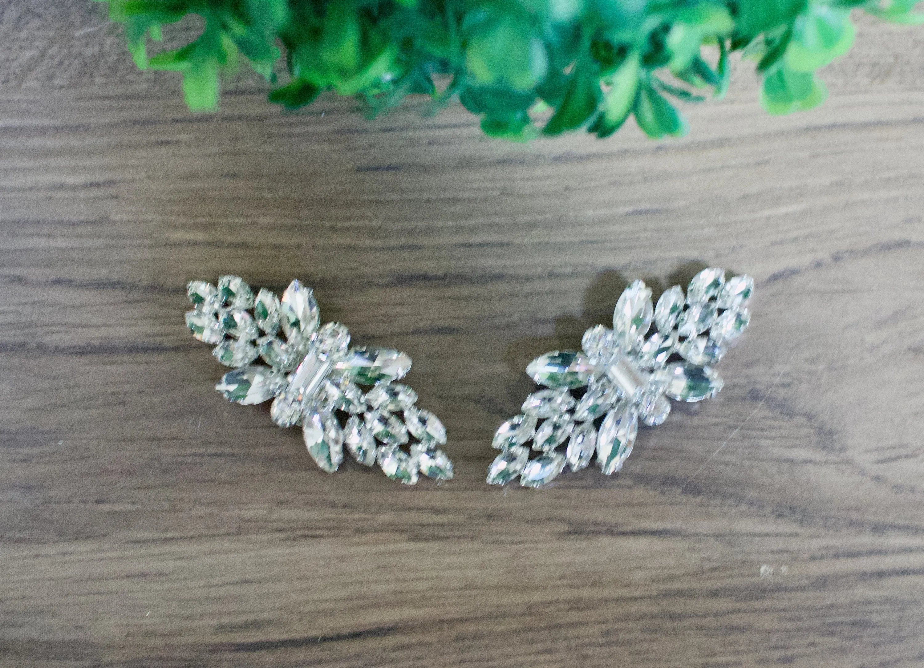 Wedding Shoes brooch Wedding Shoe clips  Bridal Shoe Clips Bridal Shoes Crystal Bridal Shoes Bridesmaids Gift Crystal shoe brooch