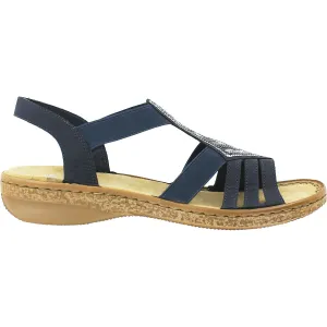 Women's Rieker 62821-14 Blue Synthetic