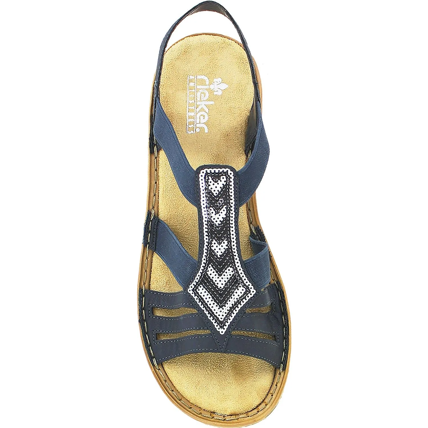 Women's Rieker 62821-14 Blue Synthetic
