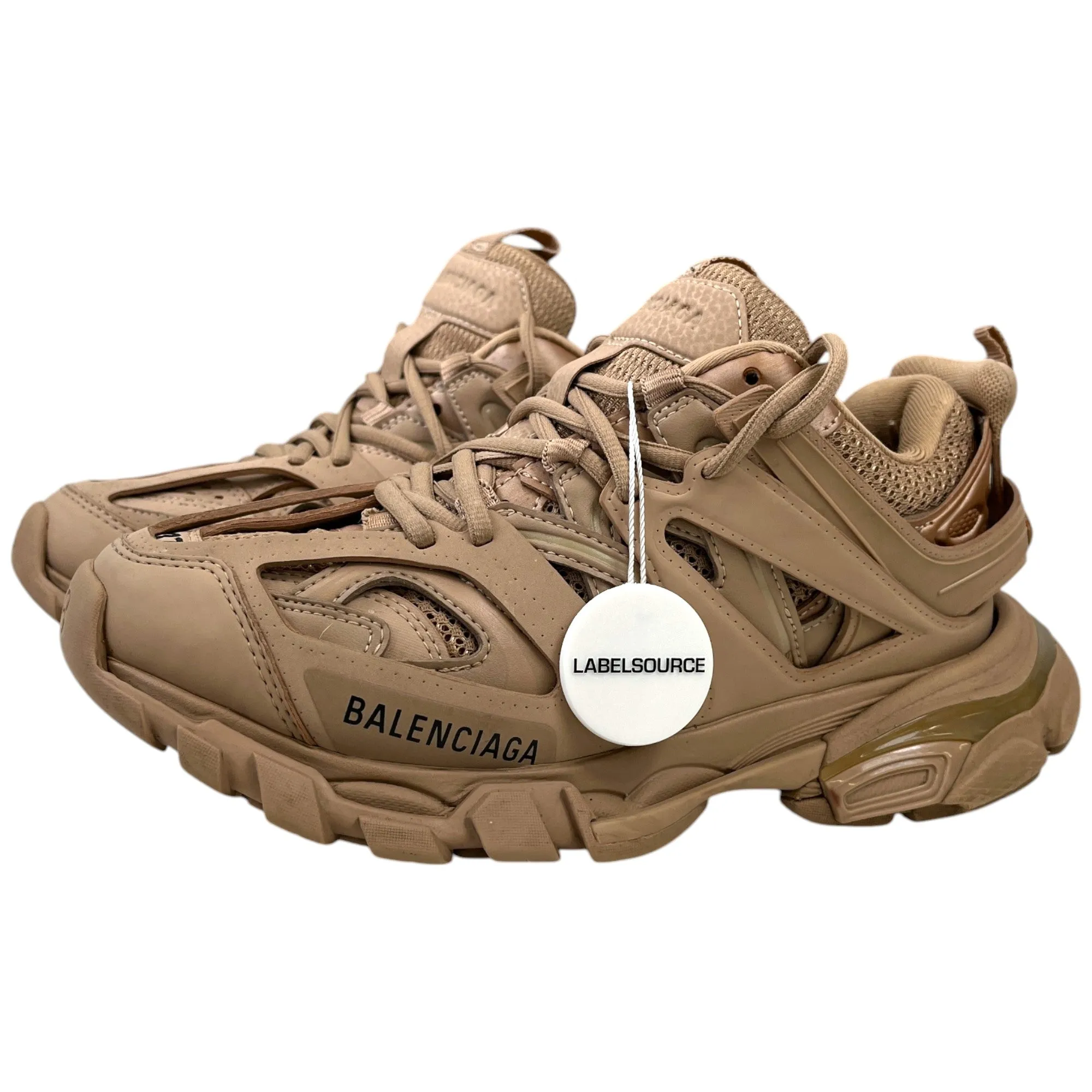 Women's Track Low Trainers Beige Size EU 37 / UK 4